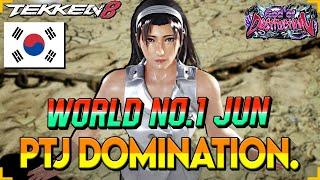 PTJ Jun Kazama Domination: Tekken 8 PTJ Is Cooking With OP Jun!