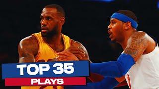 LeBron James' Top 35 Plays | NBA Career Highlights