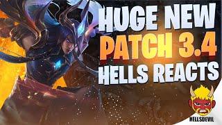 WILD RIFT | HUGE NEW PATCH 3.4 PREVIEW | Hells Reacts