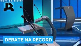 RECORD promove debates entre candidatos às Prefeituras de 15 cidades brasileiras neste sábado (28)