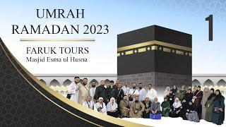 UMRAH Ramadan 2023 PART 1 MEDINA Faruk Tours || Esma ul Husna Mülheim GERMANY