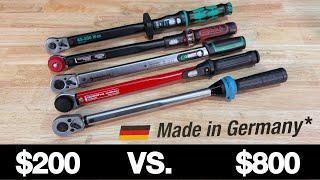 The Best Torque Wrench? Testing German 1/2 Hazet Gedore Wera