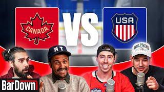 LIVE REACTING TO CANADA-USA 4 NATIONS FINAL | BARDOWN LIVE PODCAST