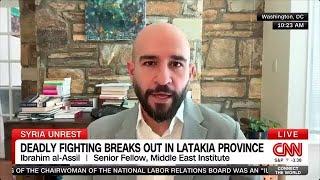 MEI's Ibrahim Al-Assil on CNN to discuss pro-Assad insurgency in Syria