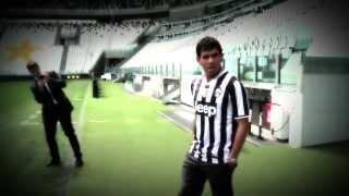 Carlos Tevez' first day at Juventus