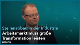 Deutsche Industrie unter Druck: Ulf Rinne (IZA) mit Einordnungen zum Stellenabbau | 27.11.24