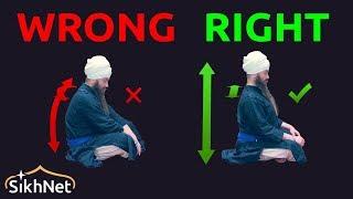 How to Sit Comfortably in Sangat - SikhNet.com