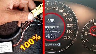 Installing the SRS Emulator Mercedes W211 / Removed Error SRS Restraint System Defective on Mercedes