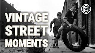 Everyday Life: Children Playing on the Streets of 1950s England