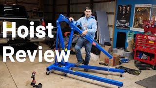 Power Torque 2 Ton Engine Hoist Review (PT34132)