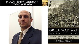 David Blome Ancient Greek War book tour interview