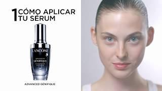 Cómo se aplica el sérum Advanced Génifique de Lancôme