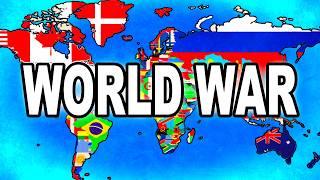 I Simulated WORLD WAR Until Only 1 Country Left!