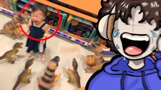 idiots laugh at STUPID kids