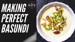 Basundi Recipe | Rabri Recipe | Indian Milk Dessert with English Subtitles