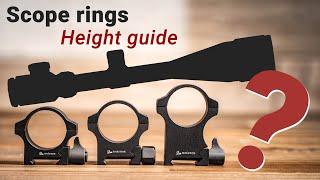 How to Find the Right Height of Scope Rings for Your Rifle