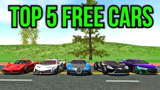 Top 5 Fastest Free Cars - Car Simulator 2