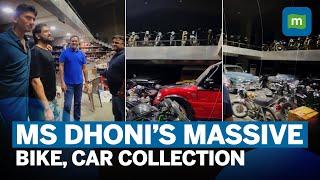 "Mahi, Why?" MS Dhoni's Bike And Car Collection Stuns Venkatesh Prasad, Sunil Joshi