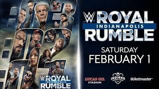 WWE Royal Rumble 2025 - Match Card Predictions [V1]