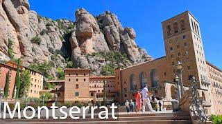 Montserrat, Barcelona - Catalonia's legendary monastery in a magnificent mountain landscape