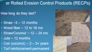 Erosion Control Tips - Stabilizing Soils and Erosion Control