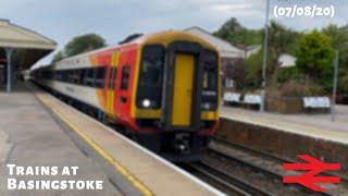 Trains at Basingstoke (07/08/20)