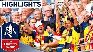 Arsenal 4-0 Aston Villa  - 2015 FA Cup Final | Goals & Highlights