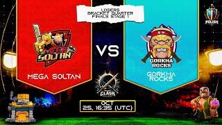 MEGA SOLTAN  GORKHA ROCKS ! Clash Eclipse Tournament Quarter Finals ! CLASH OF CLANS  #clashofclans