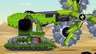 634 - Hihe Tank - Monsterpanzer VS Monster Truck - Cartoon über Panzer