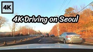 4K Drive Genesis from Bucheon to Seoul. G80 / 부천에서 강서구 가는 길 / Genesis G80