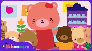 Five Little Bears  | The Kiboomers | Kids Songs and Nursery Rhymes | Counting Song