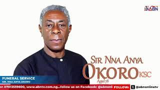 Funeral Service Of Sir Nna Anya Okoro (KSC)