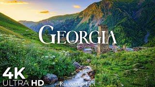 GEORGIA • Relaxation Film 4K - Peaceful Relaxing Music - Nature 4k Video UltraHD