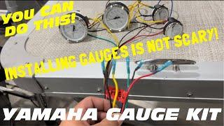 WIRING BOAT GAUGES - Yamaha Outboard Faria Gauge Package