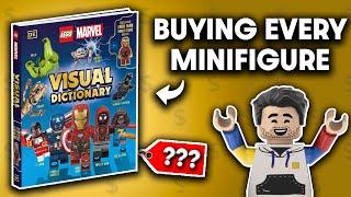 Collecting EVERY Figure in the LEGO Marvel Visual Dictionary