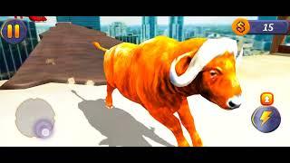 Epic Cow Ramp Rush Run Game   || Buffalo #cowgames #epic #cow #kids #kidsvideo #buffalo #animal