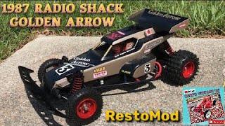 1987 RADIO SHACK GOLDEN ARROW RC BUGGY GOES BRUSHLESS Prt.2