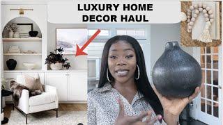 How to get LUXURY home decor items on a budget |  LUXURY HOME DECOR HAUL