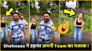 Shehnaaz Gill New Video With Manager Kaushal Joshi | Shehnaaz Gill Fun With Team !