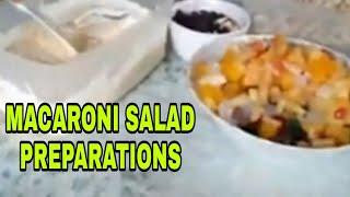 MACARONI SALAD PREPARATIONS by TEAM BRIANA