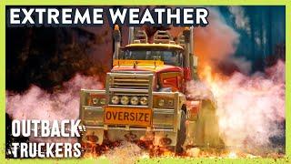 Truck Drivers Battle Dangerous Storms & Deadly Forest Fires | Wild Weather Compilation