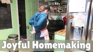 Homemaking with a large family