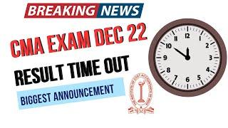 Breaking News | ICMAI official Announcement |Result Timing |CMA Exam December 2022 Result Timing out