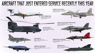 The 8 new Advanced Aircraft that were just introduced very recently