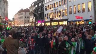 Irish fans in Copenhagen