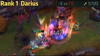 Rank 1 Darius: The CRAZIEST COMEBACK in KR High Elo!