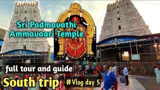 Sri padmavathi ammavari temple full tour guide || Vlog day 5