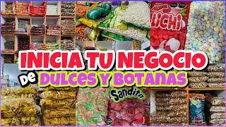  INICIA TU NEGOCIO DE DULCES Y BOTANAS / "DELICIAS NATURALES" ¡TRIPLICA TU GANANCIA!  / LA MERCED