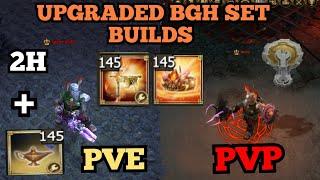 NECRO - DWARF , BEST PVE ENDGAME BUILDS WITH 2H/1H + PVP BUILD WITH UPGRADED BGH SET! (Follow Along)