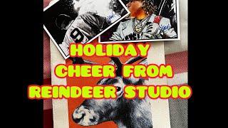 SKAGHT of Reindeer studio spreading Christmas cheer! #reindeerstudios #christmas #bestfriend